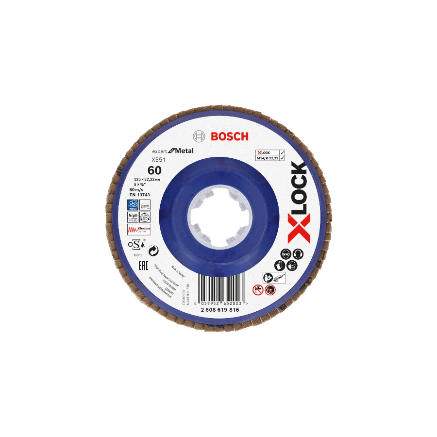 BOSCH LBD X551 X-LOCK 125mm G60